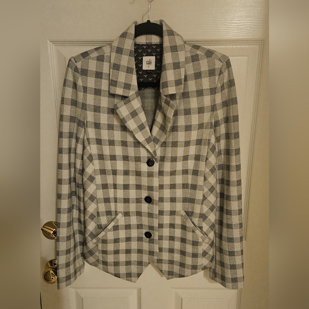 Cabi Valentina Plaid Women's Jacket
